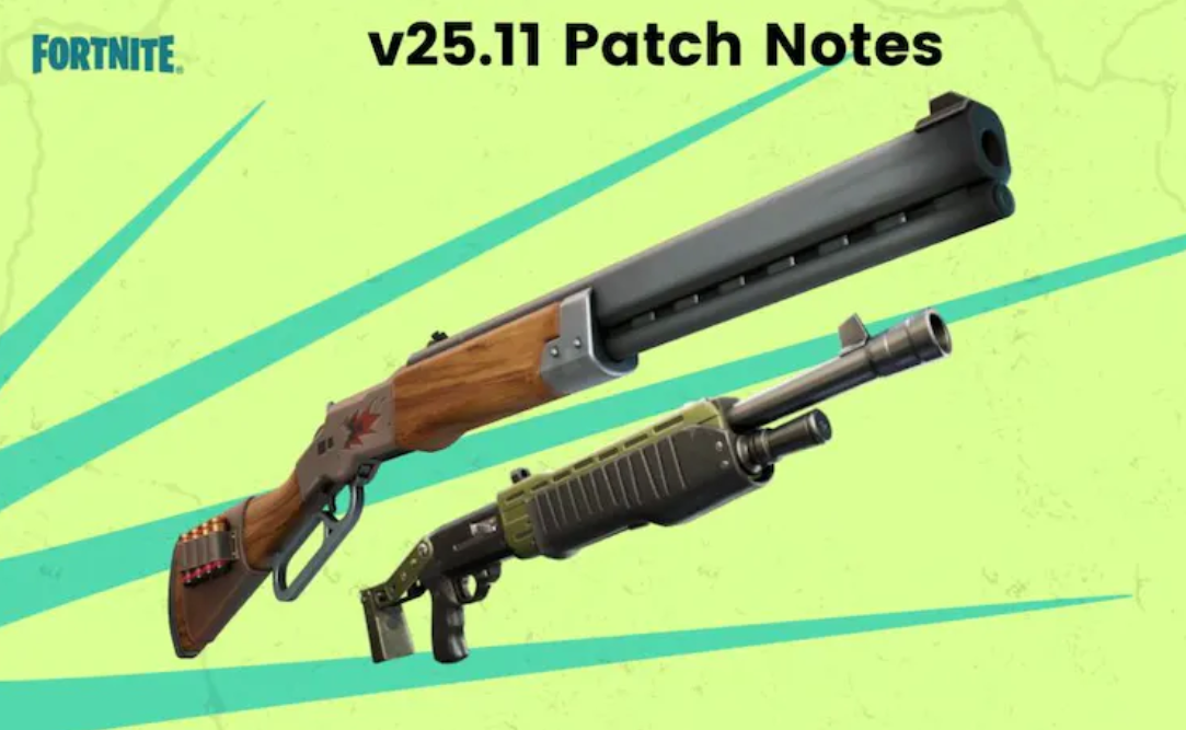 Explosive Repeater Rifle Pump Shotgun Are Back In Fortnite Version 25   Fortnite V25 11 Patch Notes 