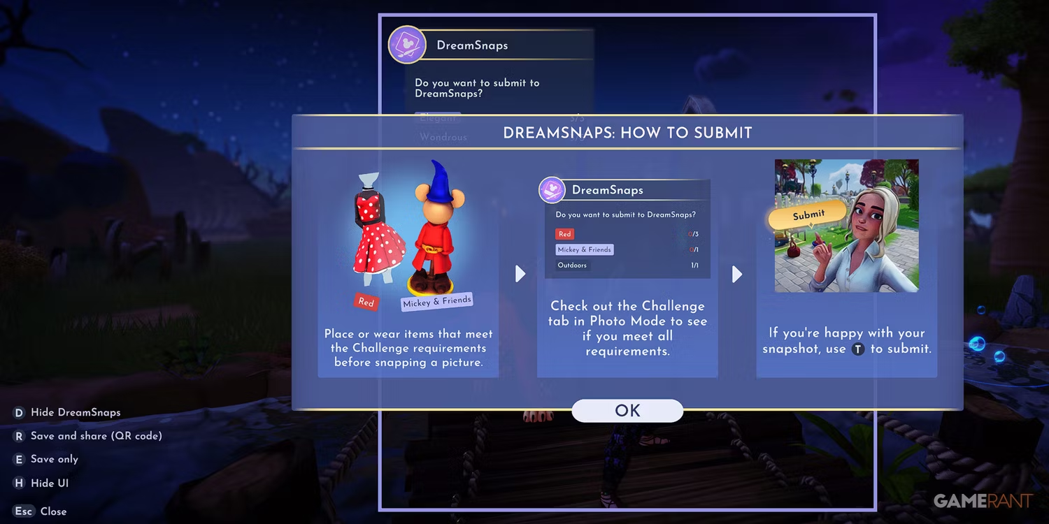 Tips to Unlock & Use DreamSnaps Feature in Disney Dreamlight Valley (10)