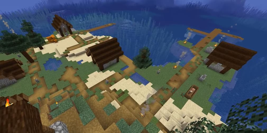 Try these 17 amazing Minecraft village seeds - 11