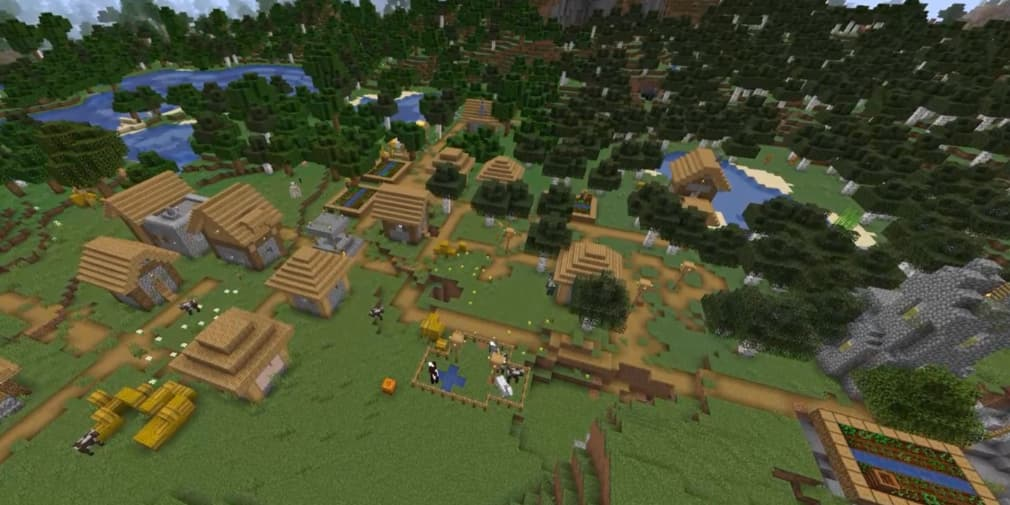 Try these 17 amazing Minecraft village seeds - 14
