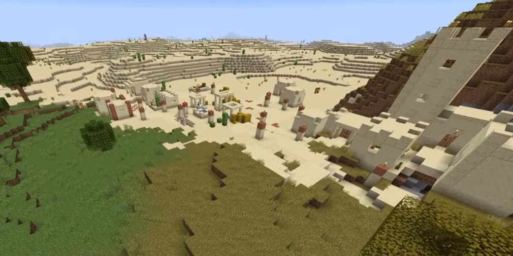 Try these 17 amazing Minecraft village seeds - 17