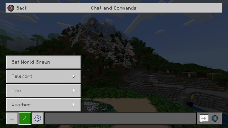 Minecraft Console Commands & Cheats List