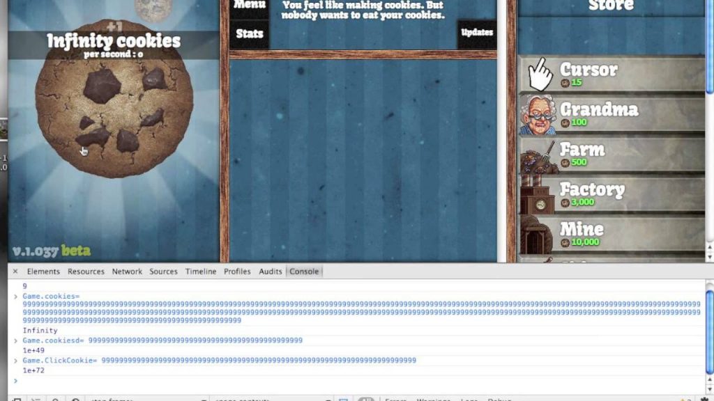 Codes for Cookie Clicker Cheats & Hacks - Updated