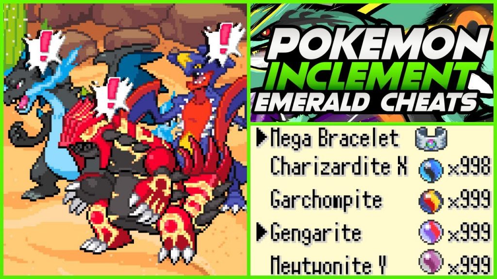 Pokémon Emerald Cheats and How to Use them