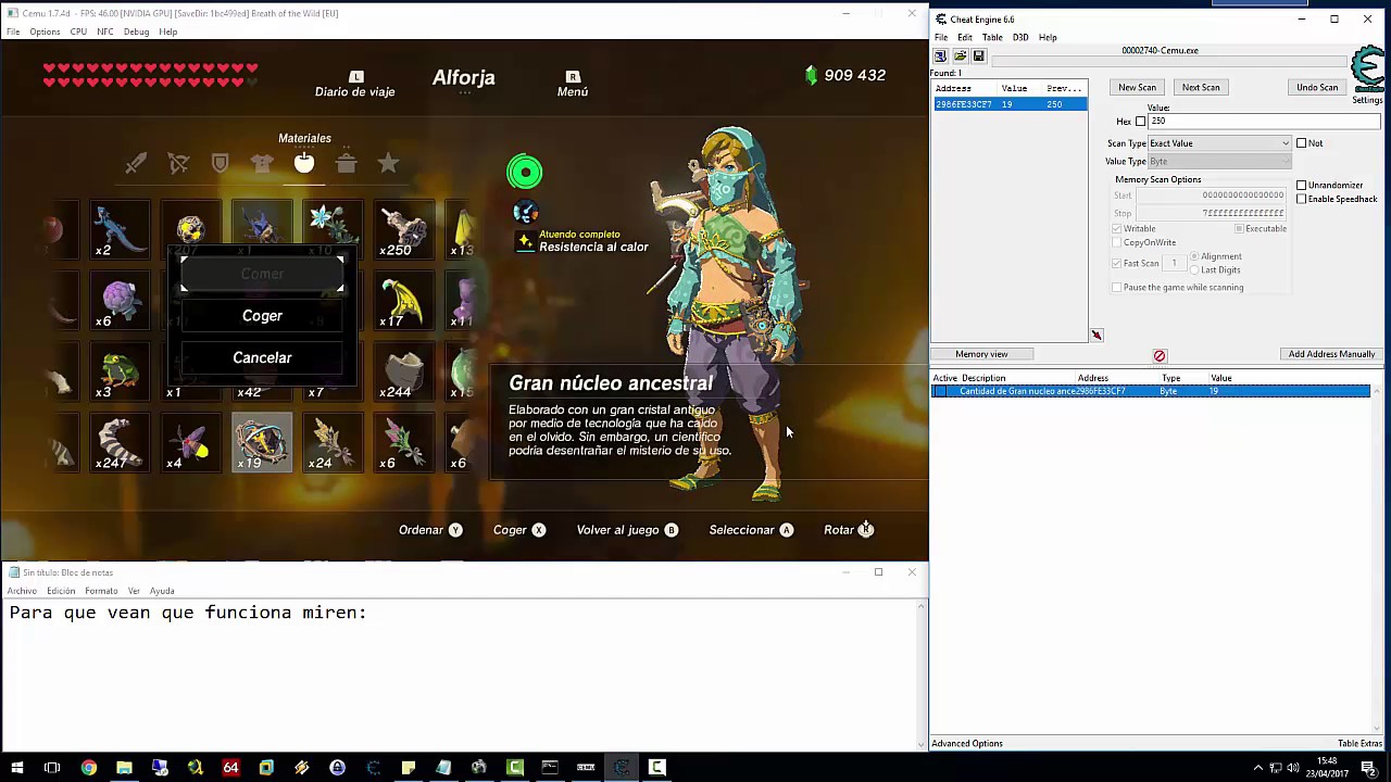 The Legend Of Zelda Breath Of The Wild Cheats & Cheat Codes for Switch