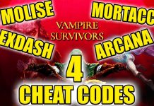 vampire survivors cheats 1